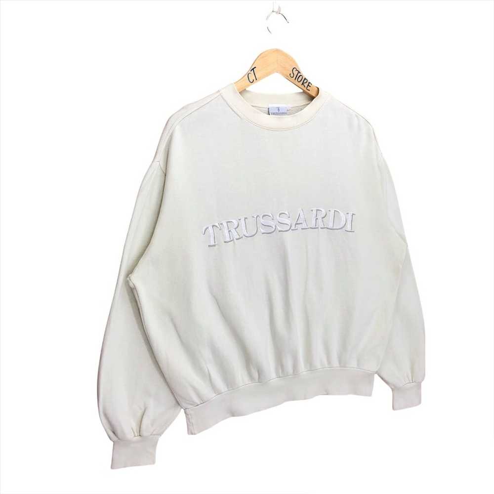 Trussardi × Vintage Trussardi Crewneck Sweatshirt… - image 3
