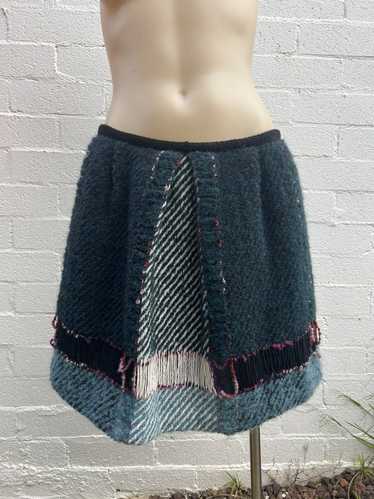 Anna Sui Anna Sui knitted wool blend skirt - image 1