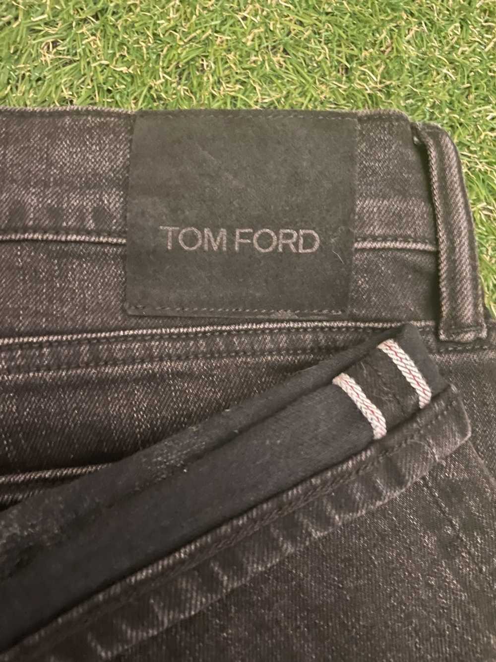 Tom Ford Tom Ford Black Denim Jean - image 3