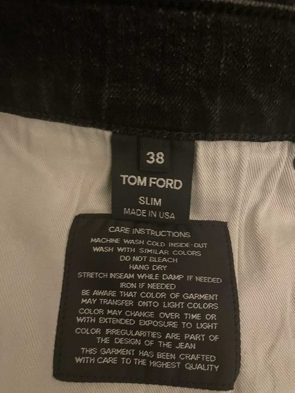 Tom Ford Tom Ford Black Denim Jean - image 5