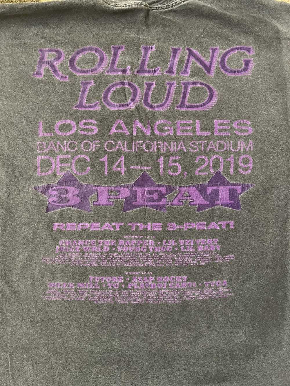 Rolling Loud Rolling Loud La 2019 3 Peat Shirt - image 3