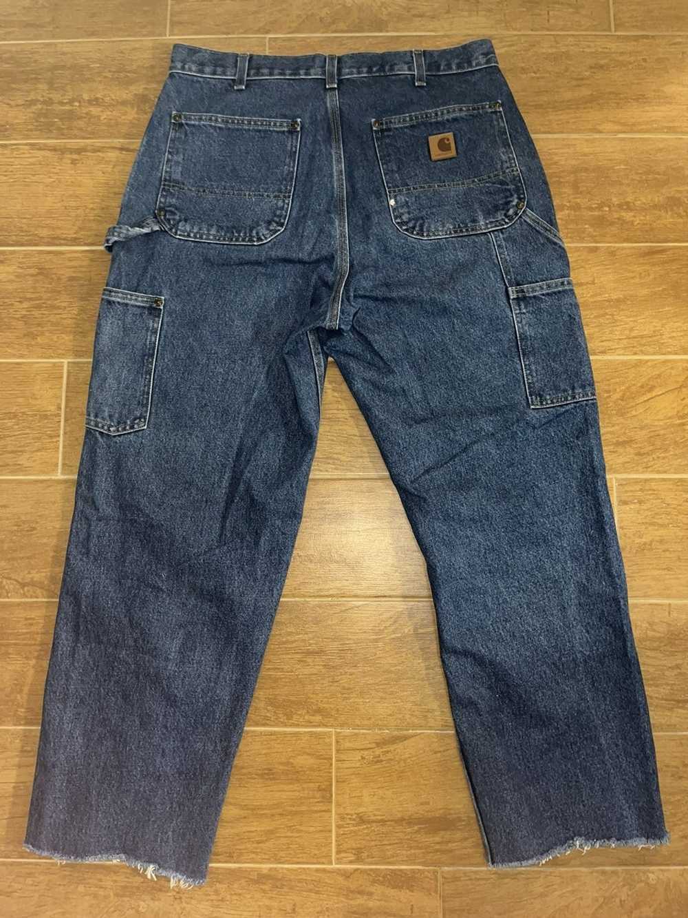 Carhartt Carhartt Double Front Jeans Raw Hem 34x28 - image 5
