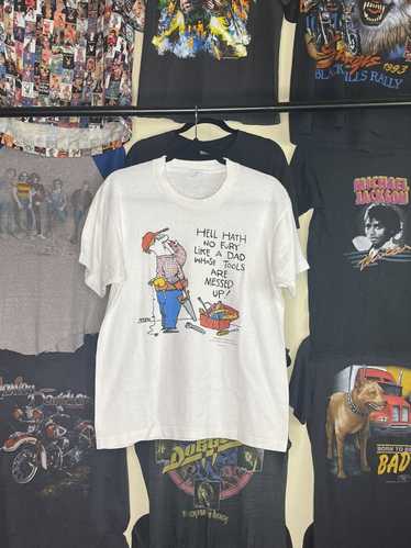 Vintage Vintage 80’s Hell Hath No Fury Dad Shirt S