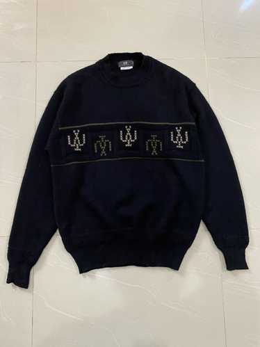 Coloured Cable Knit Sweater × Designer FEZ9 Design