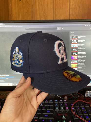 New Era California Angels Hat (Size 7) - image 1
