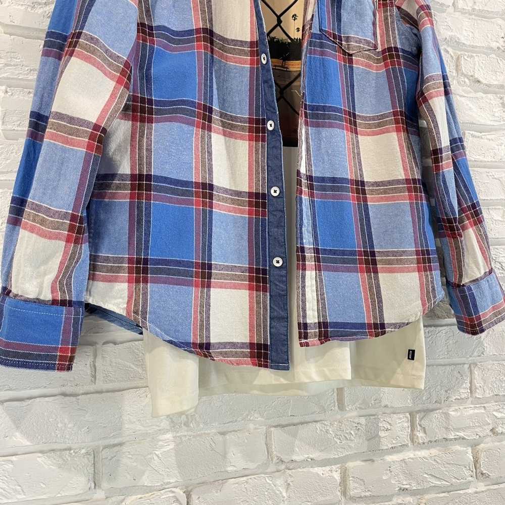 Flannel × Streetwear × Vintage Vintage Plaid Chec… - image 9