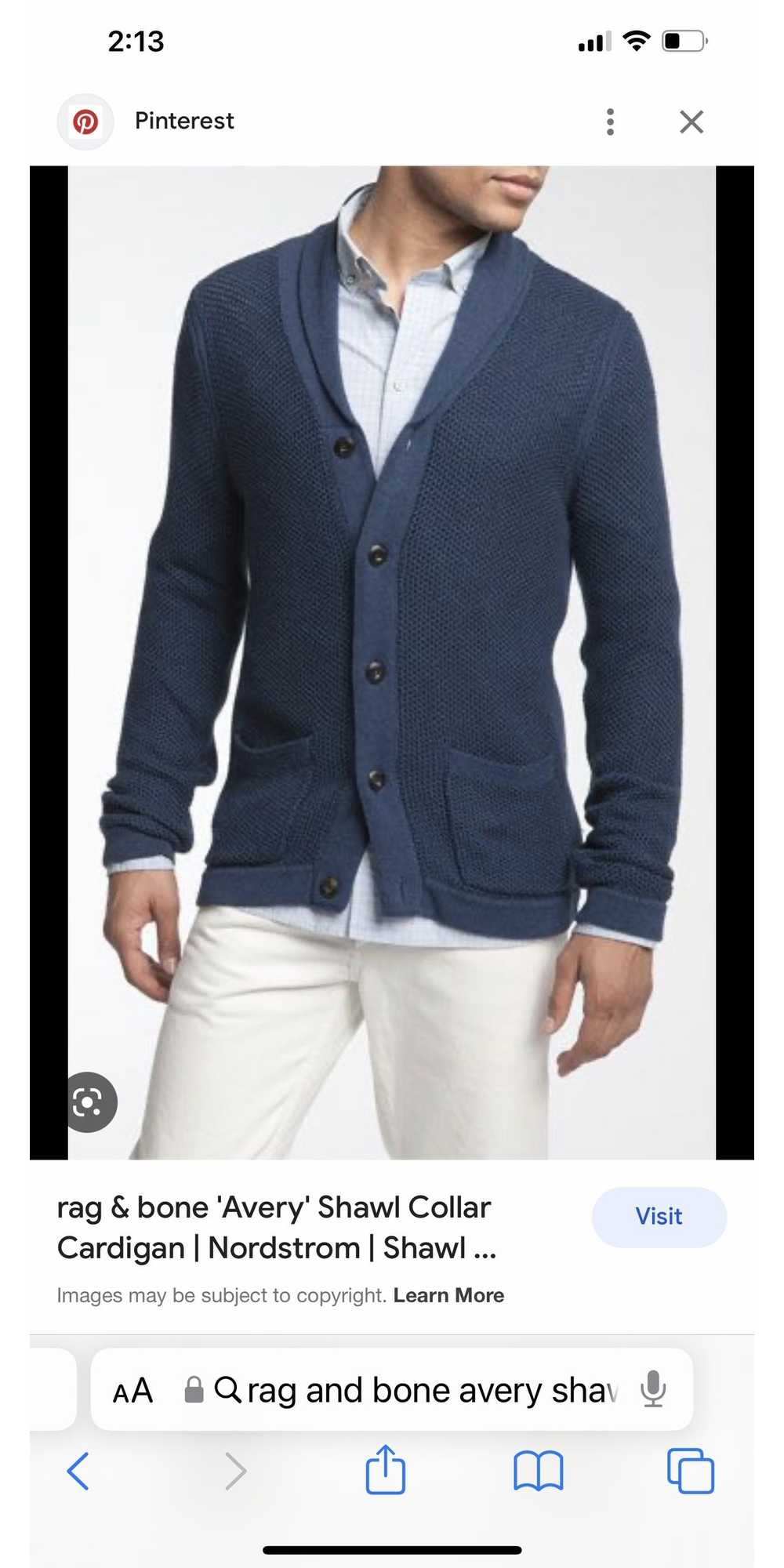 Rag & Bone Avery shawl cardigan - image 2