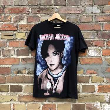 Michael Jackson T-shirt Hand Printed Silkscreen Screenprint 