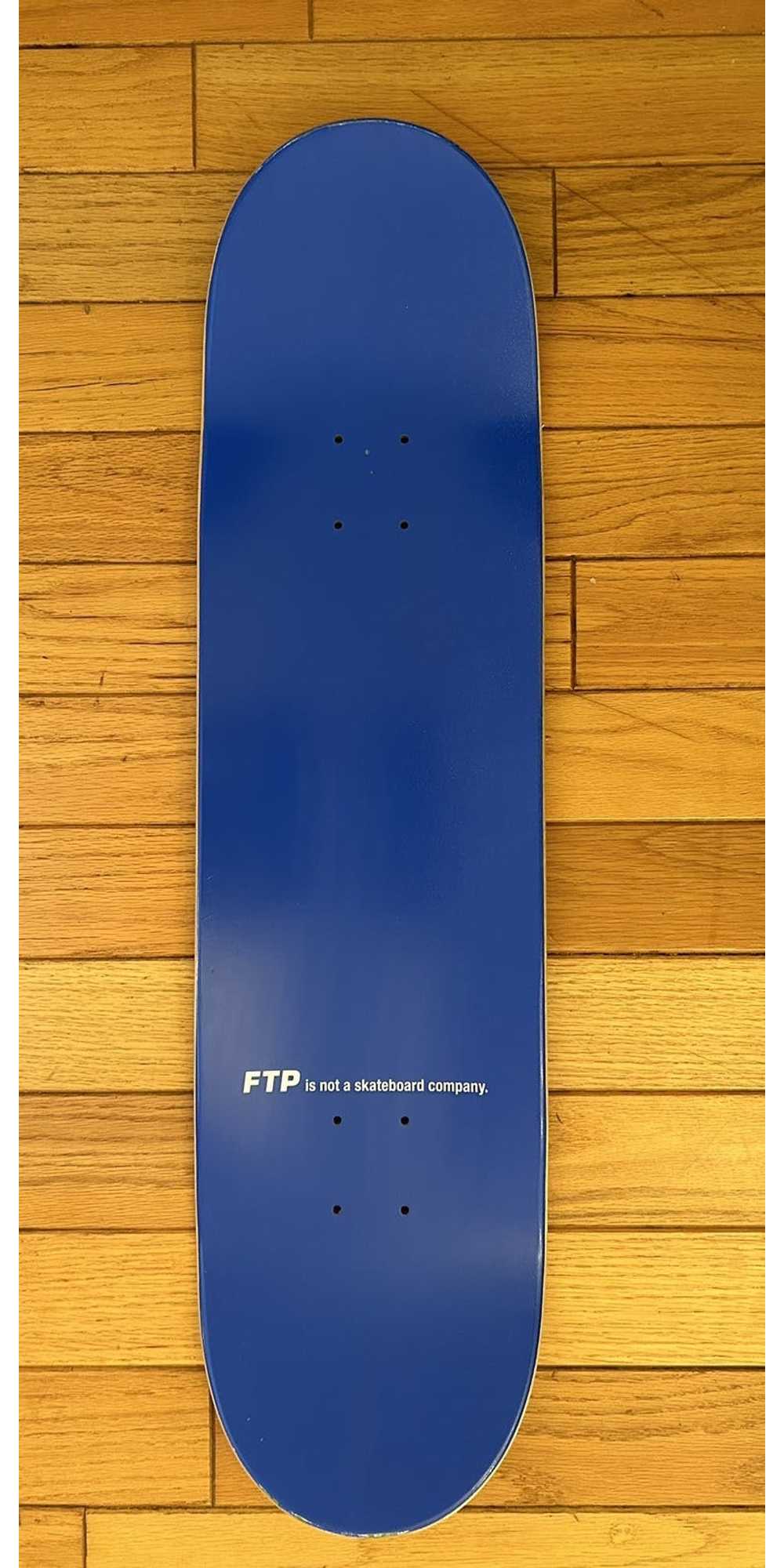 Fuck The Population FTP blue skate deck - image 2