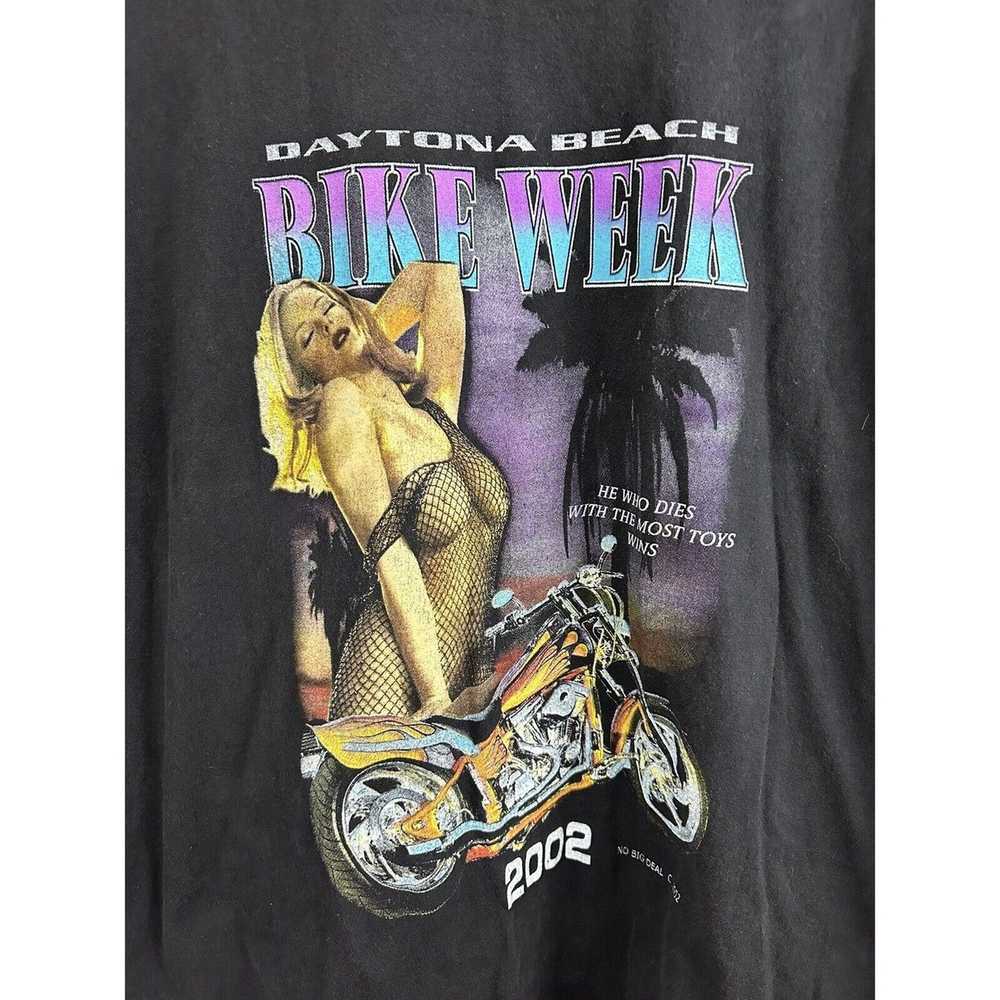 Vintage VTG Bike Week Sexy Lingerie Stripper Fish… - image 3