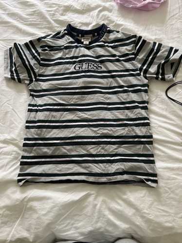 Guess Guess horizontal striped original t shirt