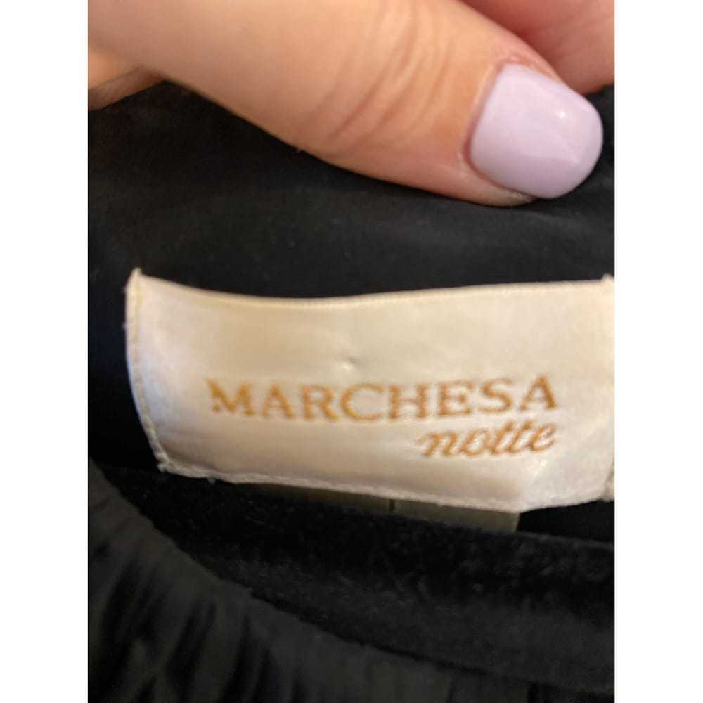 Marchesa Notte Silk mini dress - image 4