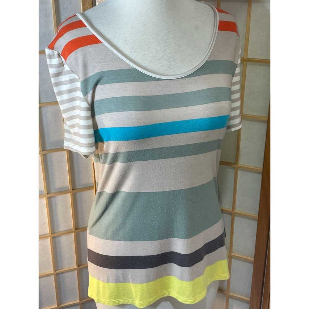 Other Lapis XL Lightweight Striped Top - image 1
