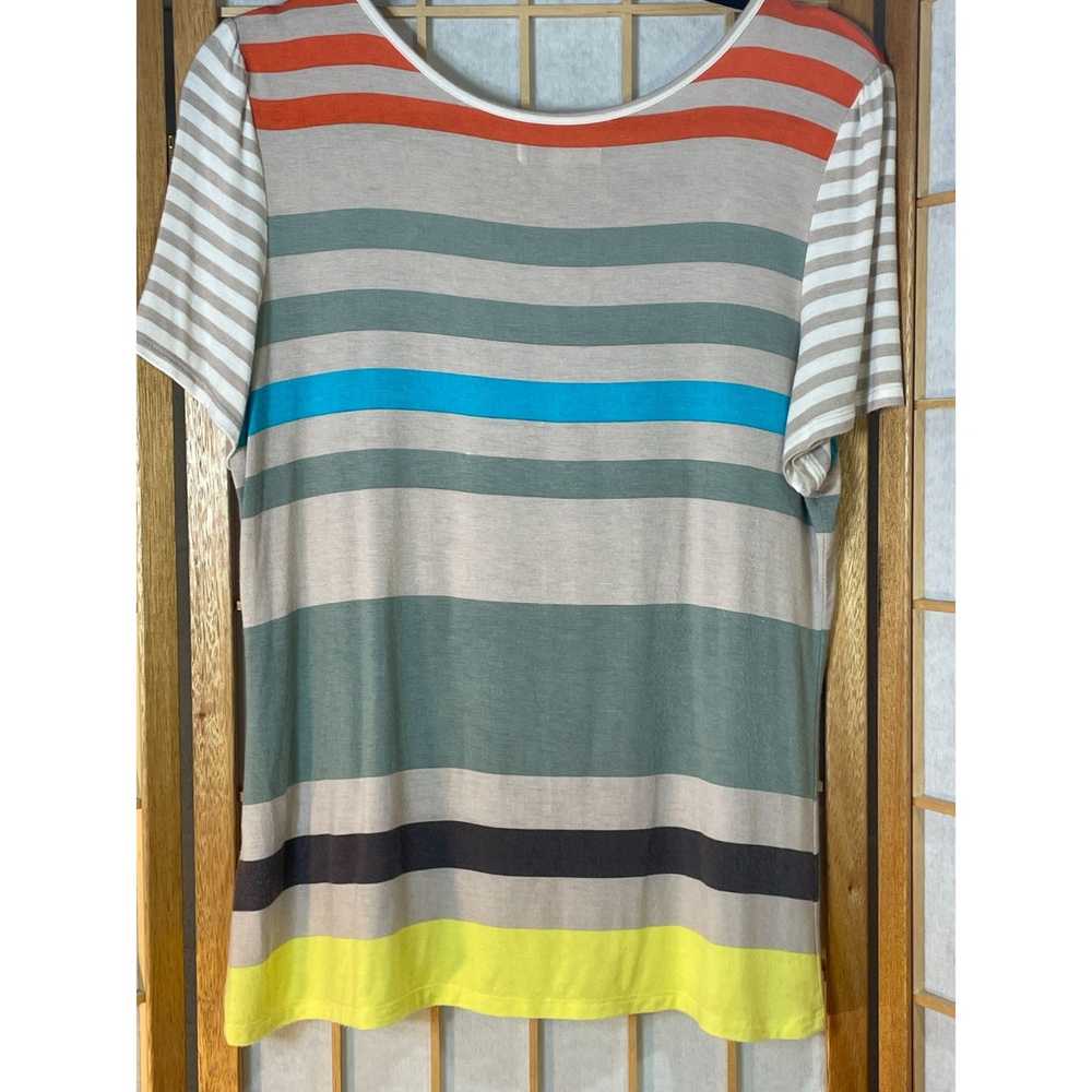 Other Lapis XL Lightweight Striped Top - image 4
