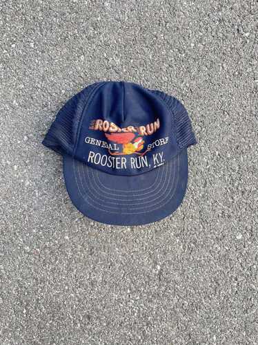 Vintage Vintage made in USA rooster run trucker ha