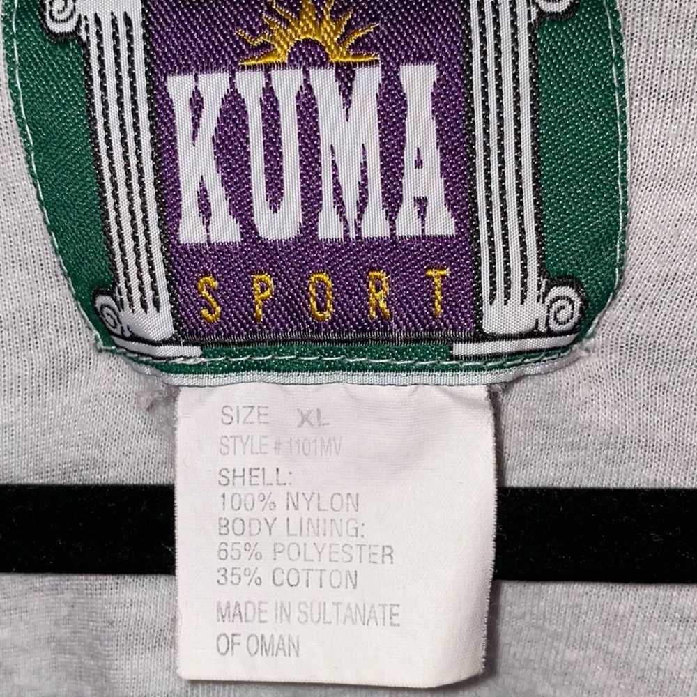 Vintage VTG Kuma Sport Multicolored Full Zip Trac… - image 4