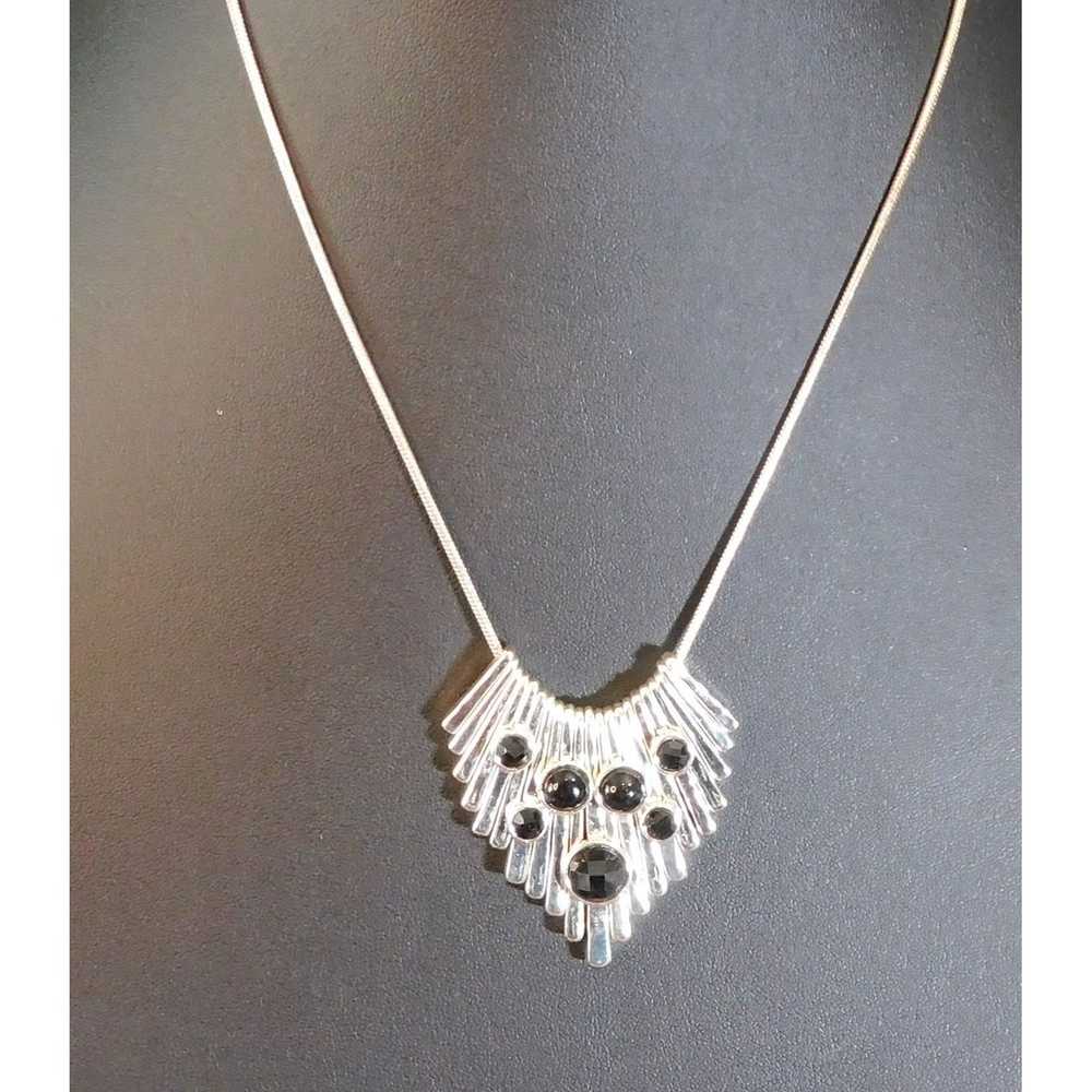 Other Silver Tarantula Eye Necklace - image 5