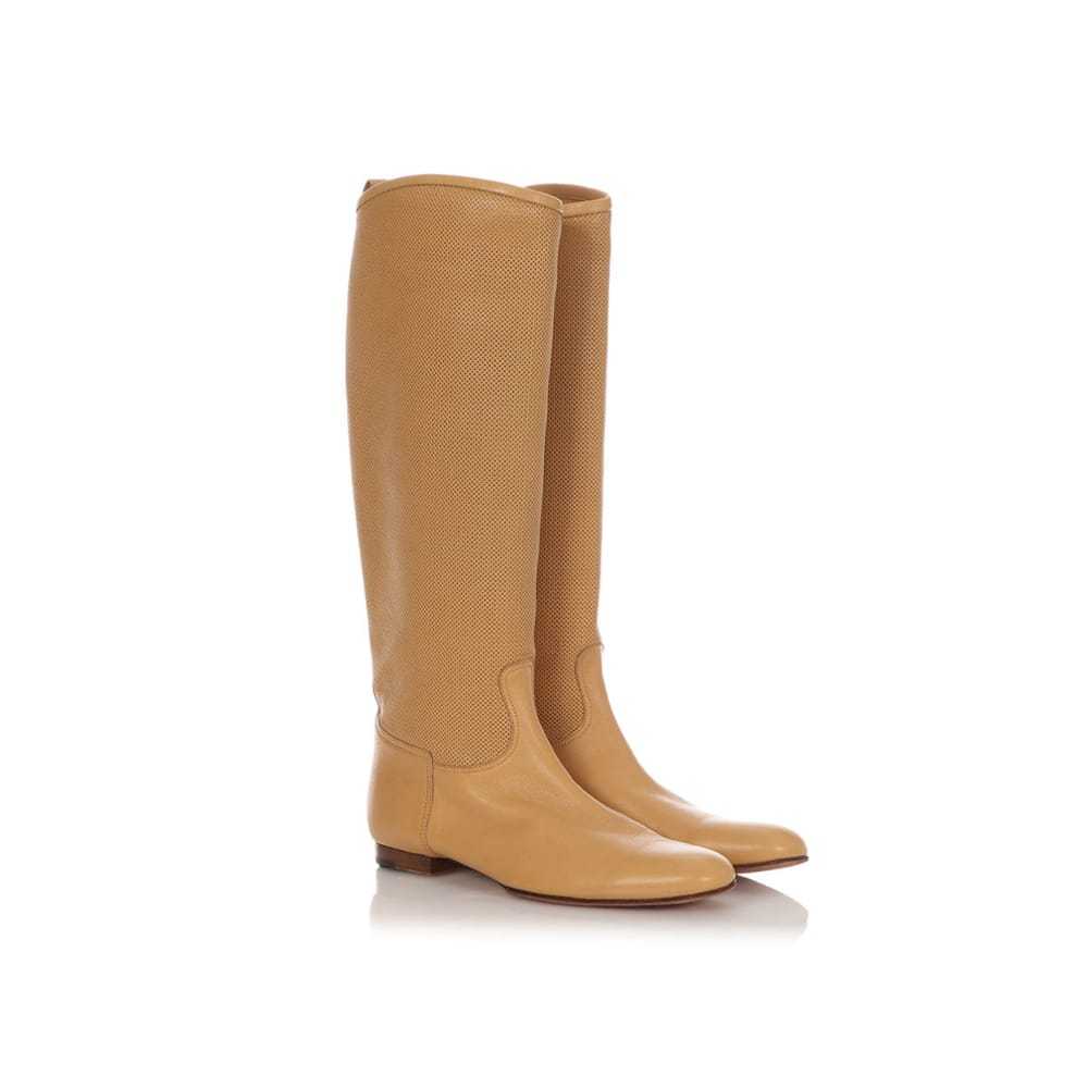 Hermès Leather riding boots - image 4