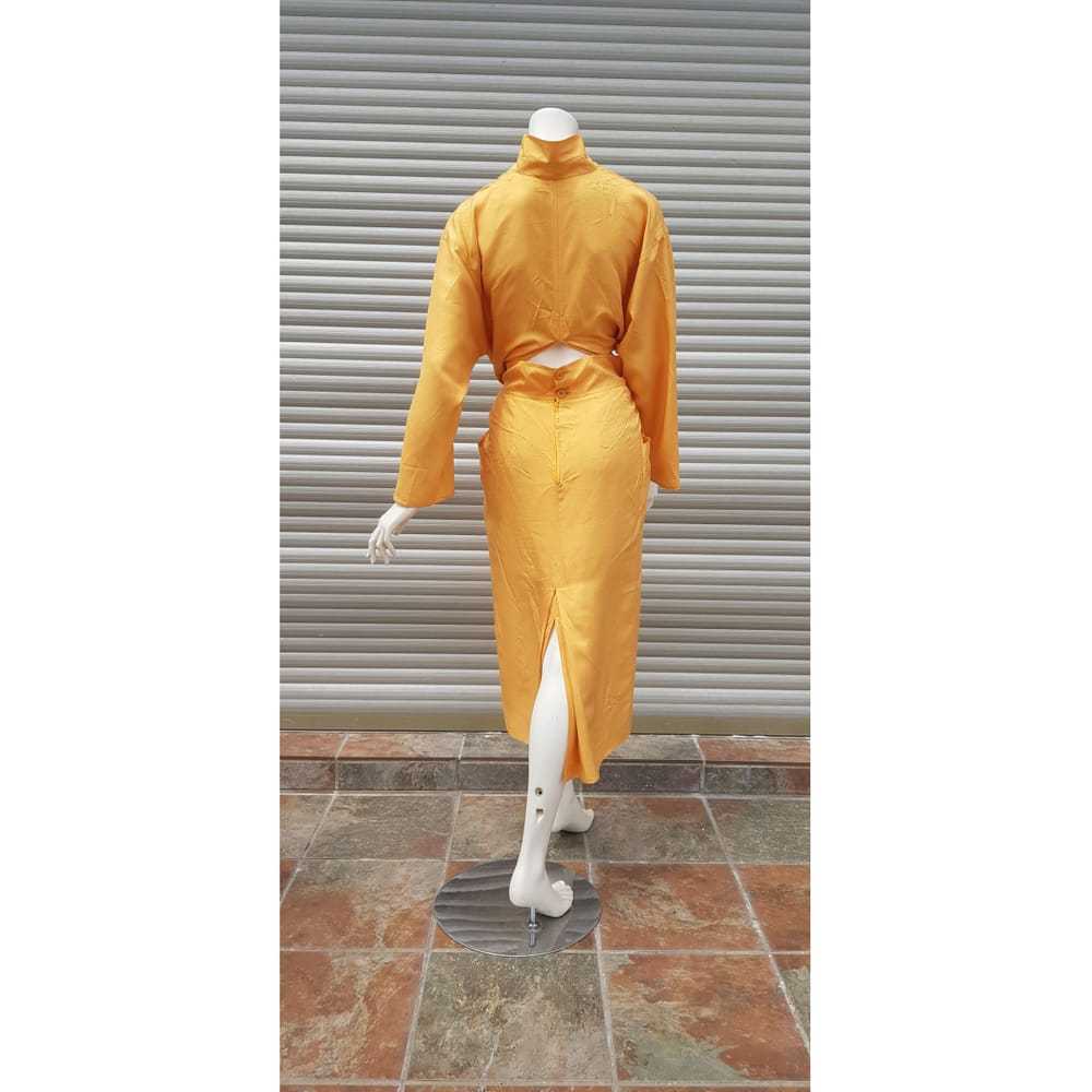 Gianfranco Ferré Silk mid-length dress - image 11