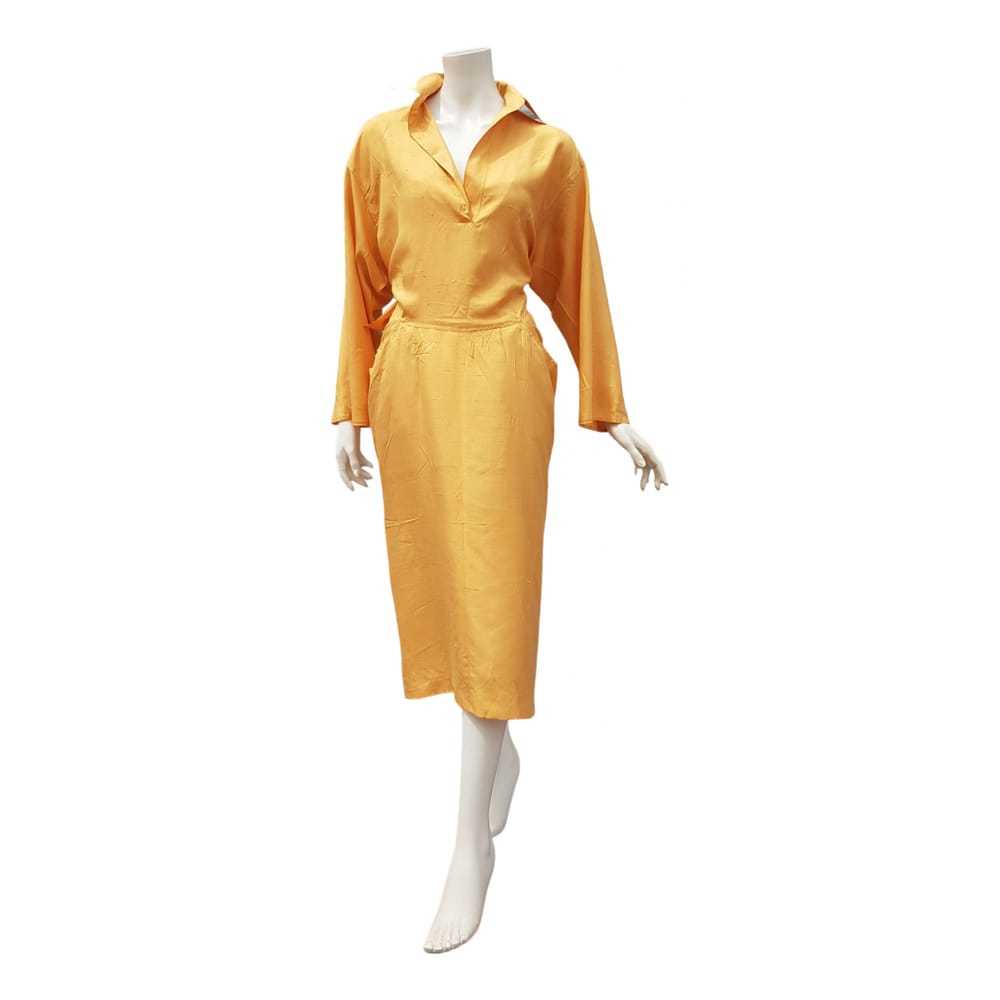 Gianfranco Ferré Silk mid-length dress - image 1