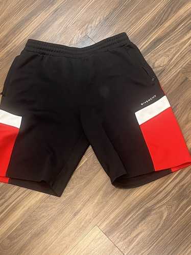 Givenchy Givenchy color block sweat shorts