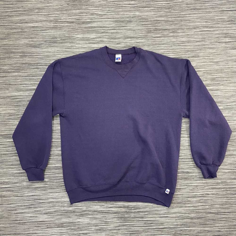 Russell Athletic Vintage 90s Russel Athletic purp… - image 1