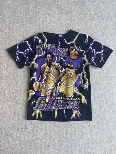 Lebron James Los Angeles Lakers Homage Number 6 T-shirt - Bluecat