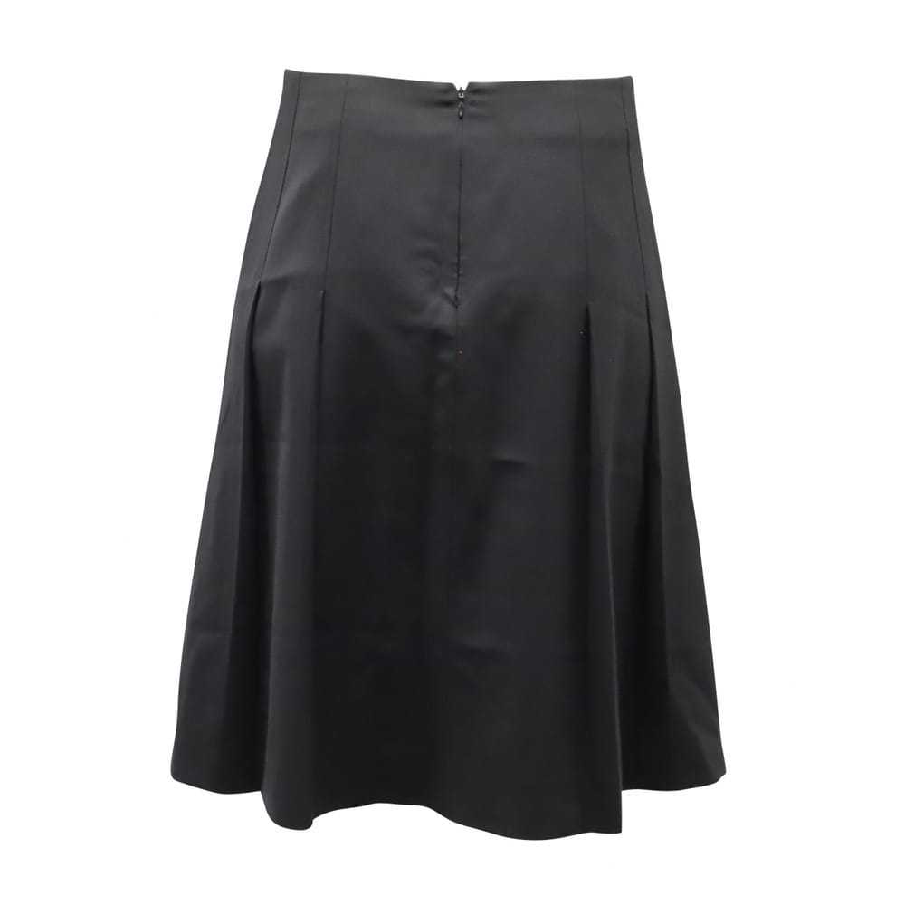 Valentino Garavani Wool mid-length skirt - image 2