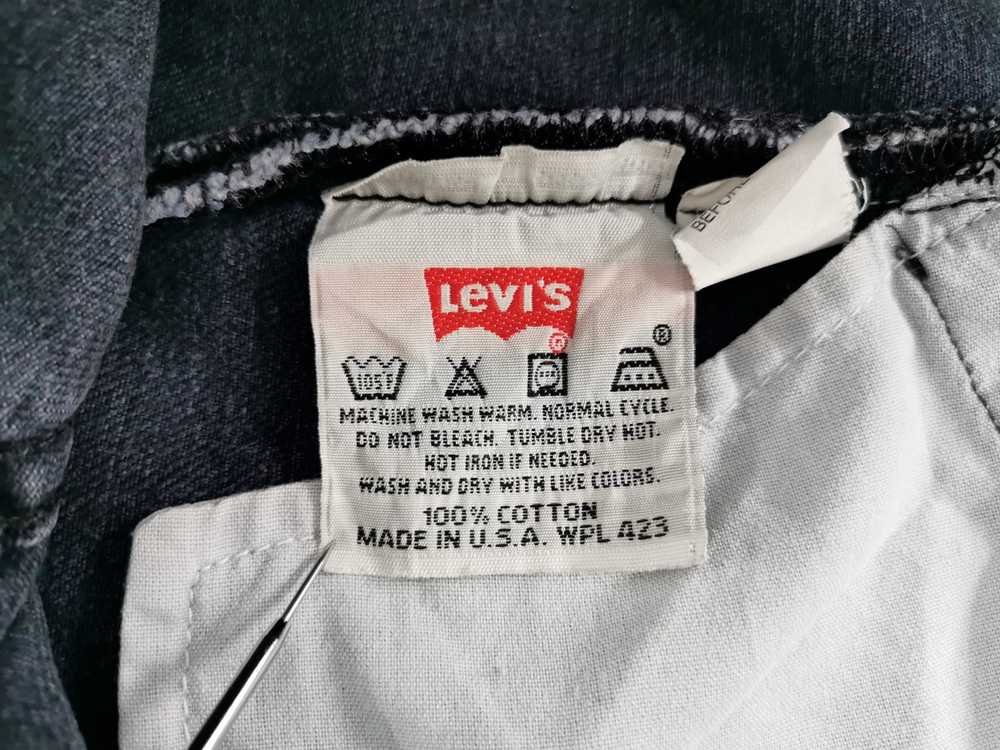 Levi's Distressed Vintage Levis 501 Denim Made In… - image 9