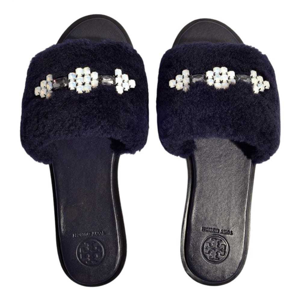 Tory Burch Shearling sandals - image 1