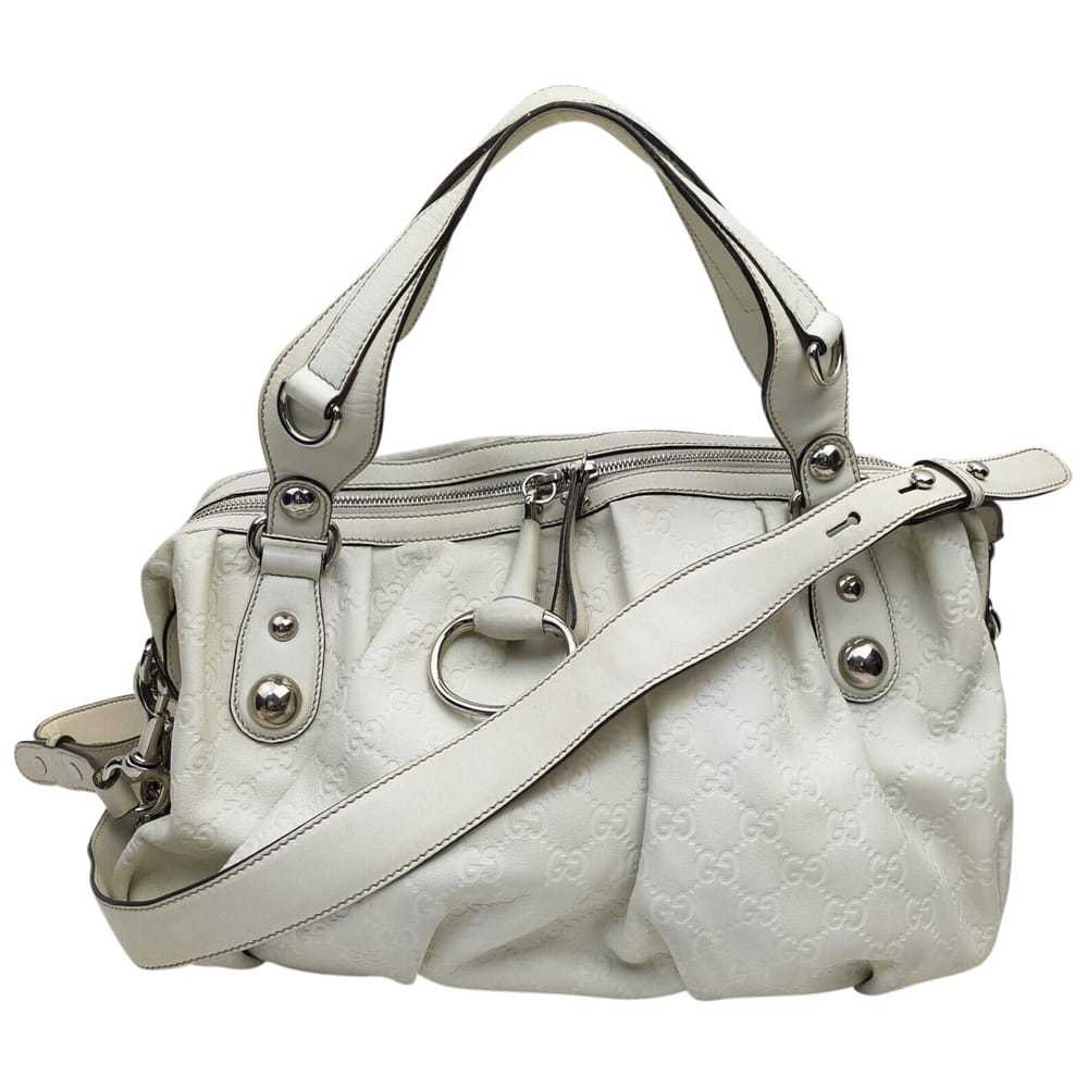Gucci Gg Running leather handbag - image 1