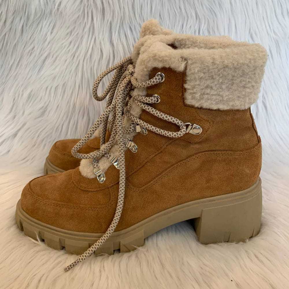 Steve Madden Shearling lace up boots - image 10