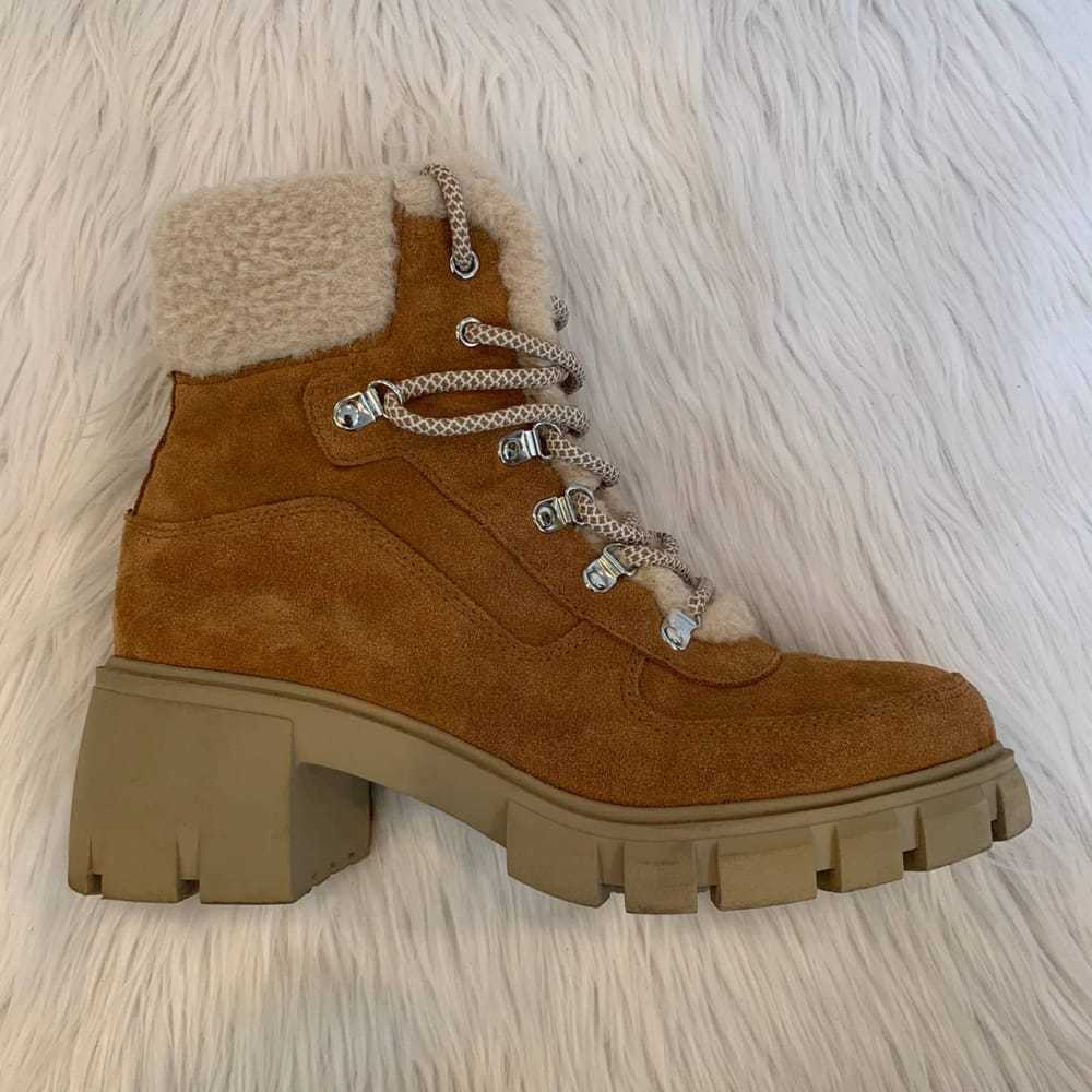 Steve Madden Shearling lace up boots - image 3