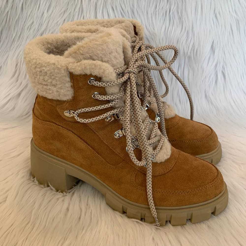 Steve Madden Shearling lace up boots - image 5