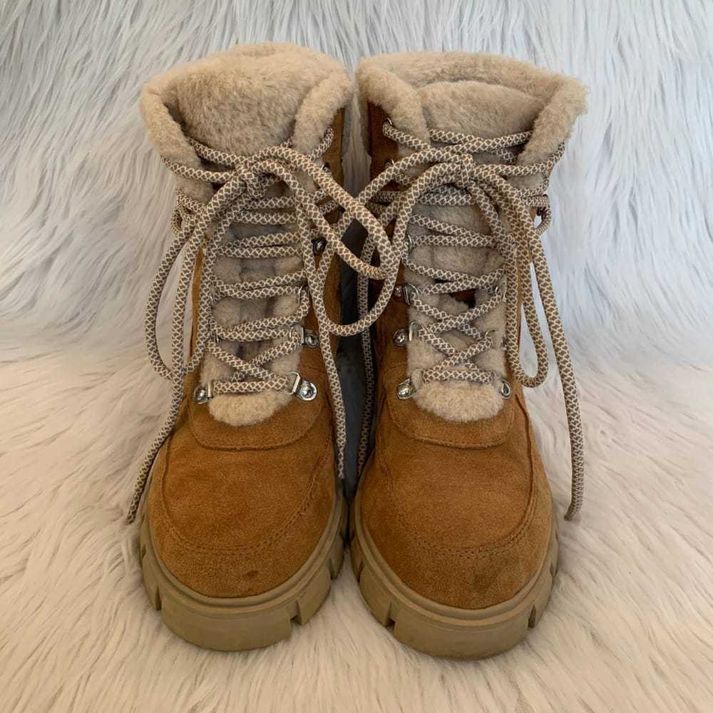 Steve Madden Shearling lace up boots - image 7