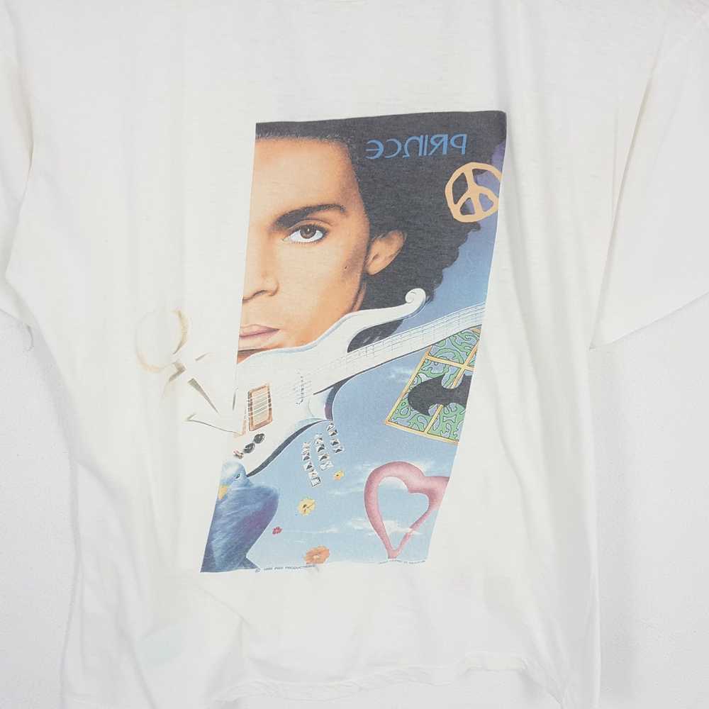 Prince × Tour Tee × Vintage Vintage 90's PRINCE A… - image 2