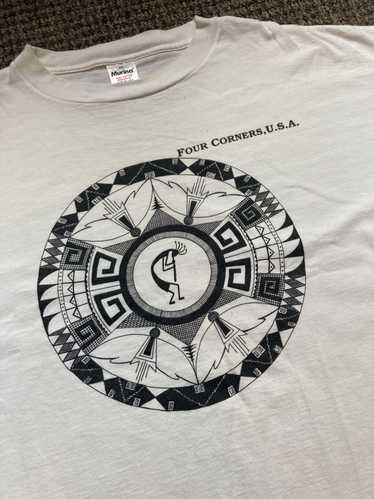 Vintage Four corners USA Kokopelli shirt