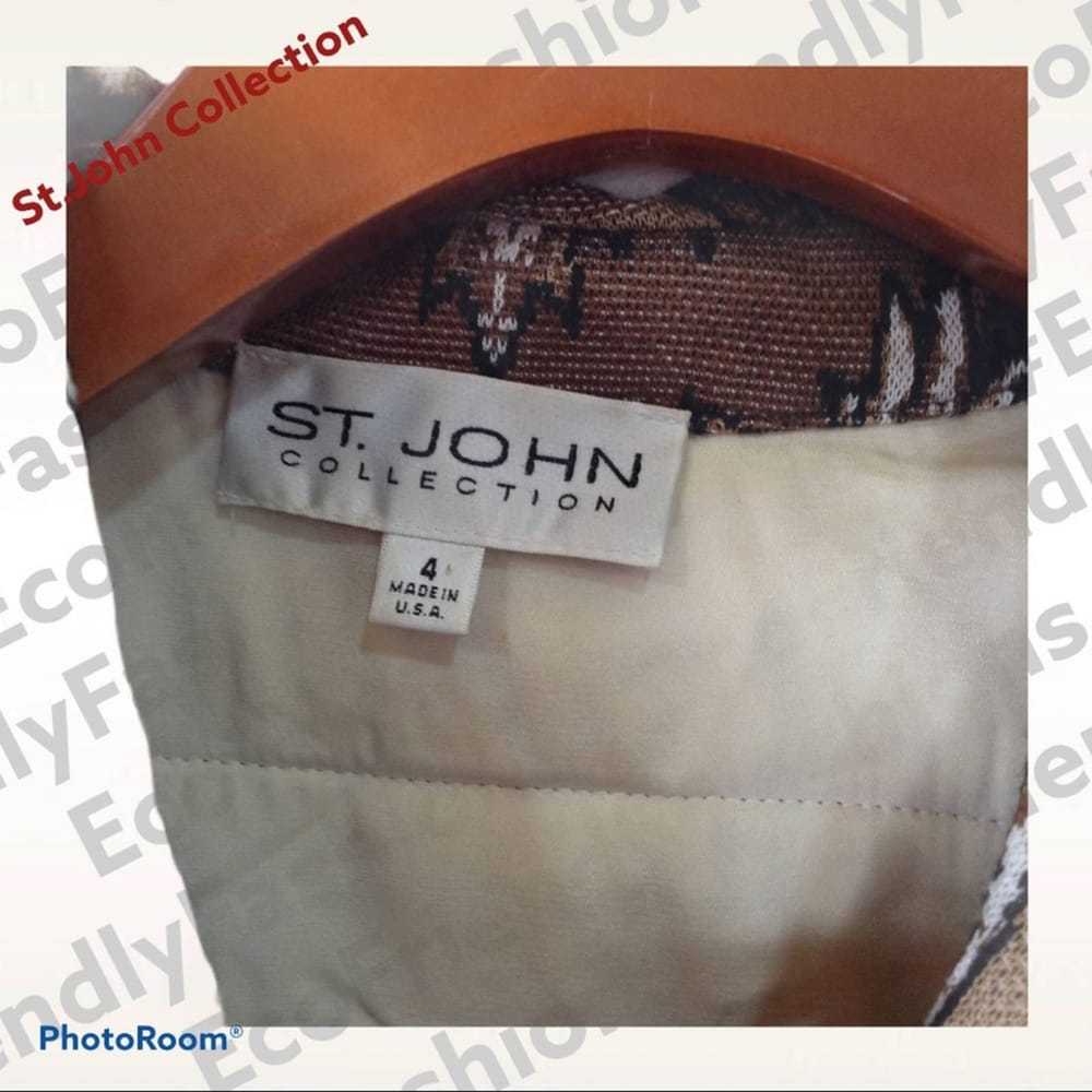 St John Leather blazer - image 6