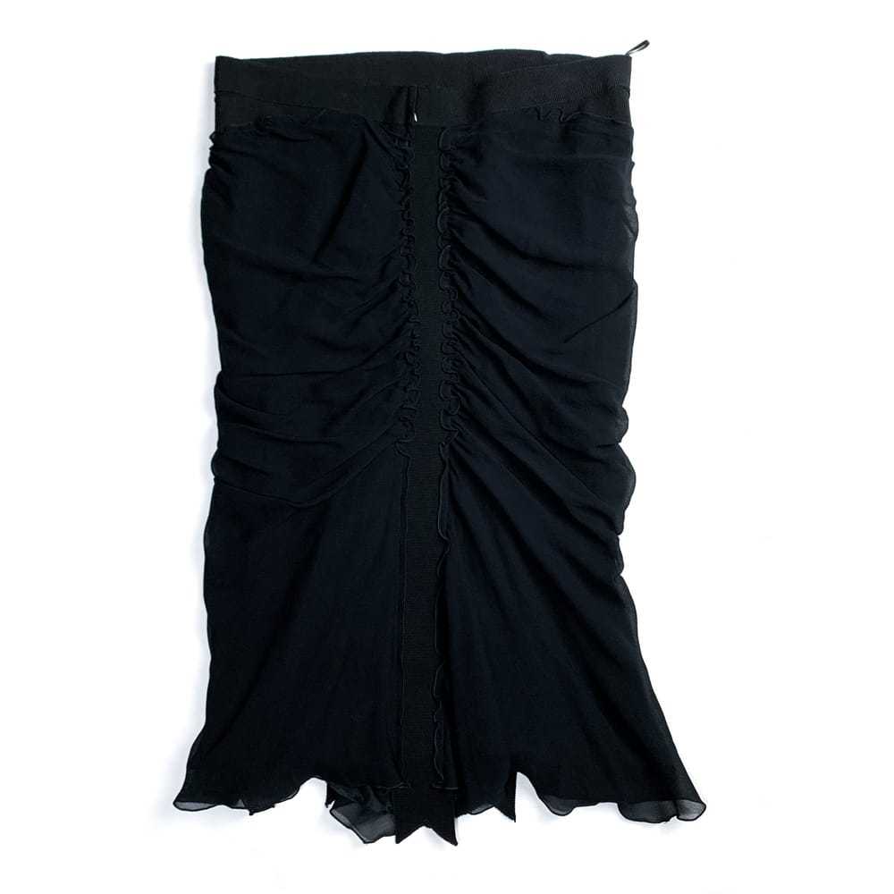 Moschino Silk mid-length skirt - image 3