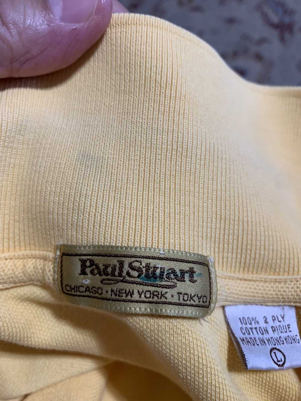 Paul Stuart SS 3 button Polo Knit - image 10