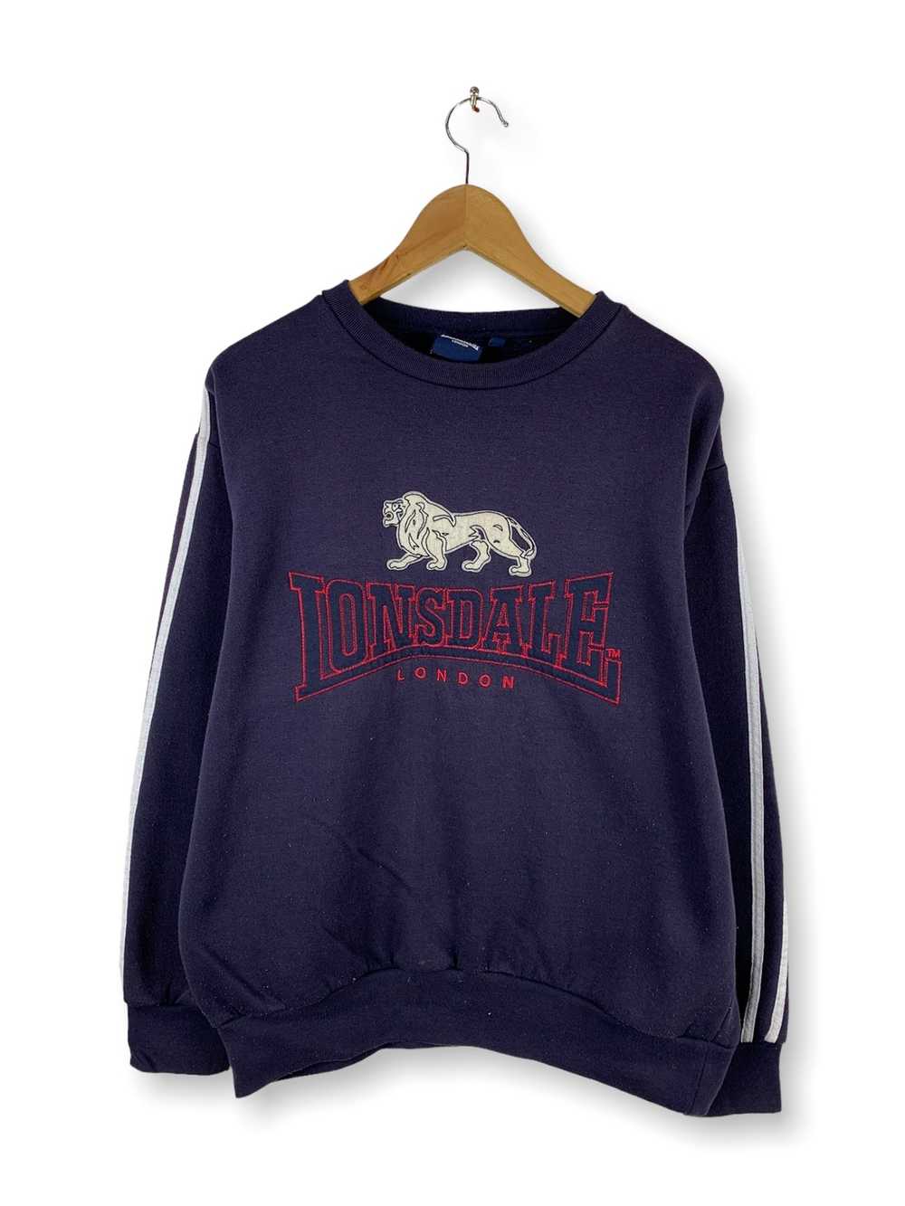 Lonsdale × Vintage 🦁Lonsdale London Big Logo Sweatsh… - Gem