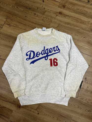 Rare !!! Vintage 90s Dodgers Sweater Los Angeles outlet Jumper Crewneck Nomo 16 Swearter Tornado Mlb Dodgers Sweatshirt Size M