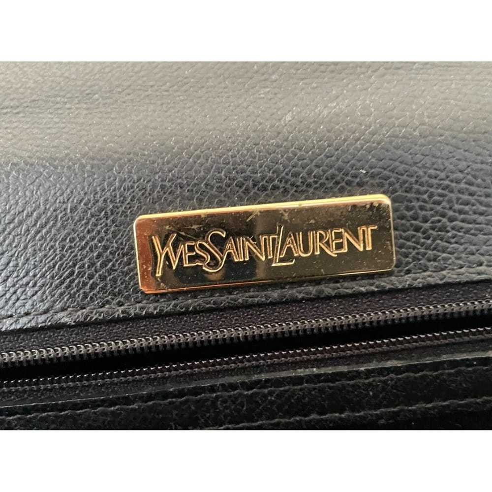 Yves Saint Laurent Leather weekend bag - image 5