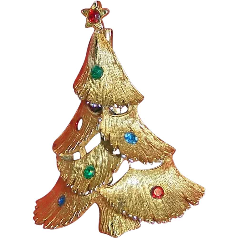 J. J. Christmas Tree Pin - image 1