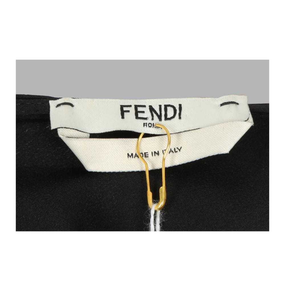 Fendi Silk mid-length dress - image 4