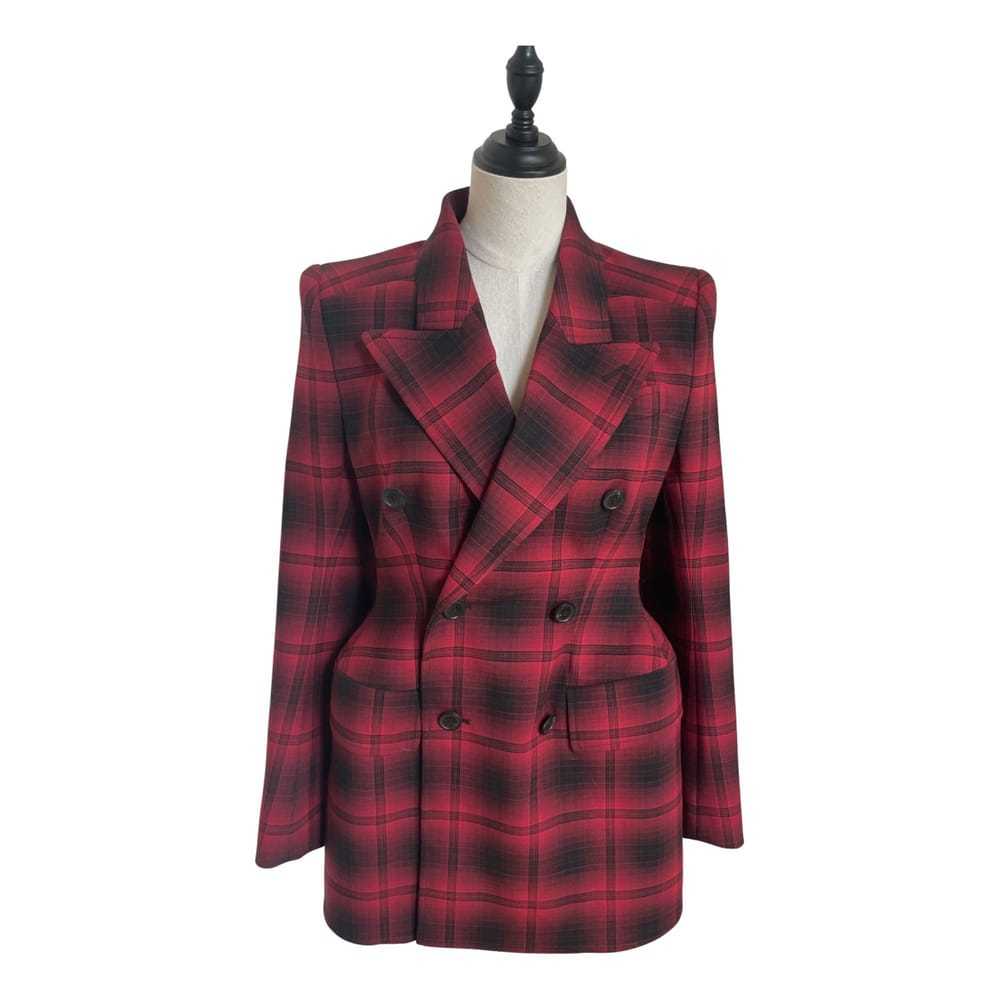 Balenciaga Hourglass wool blazer - image 1