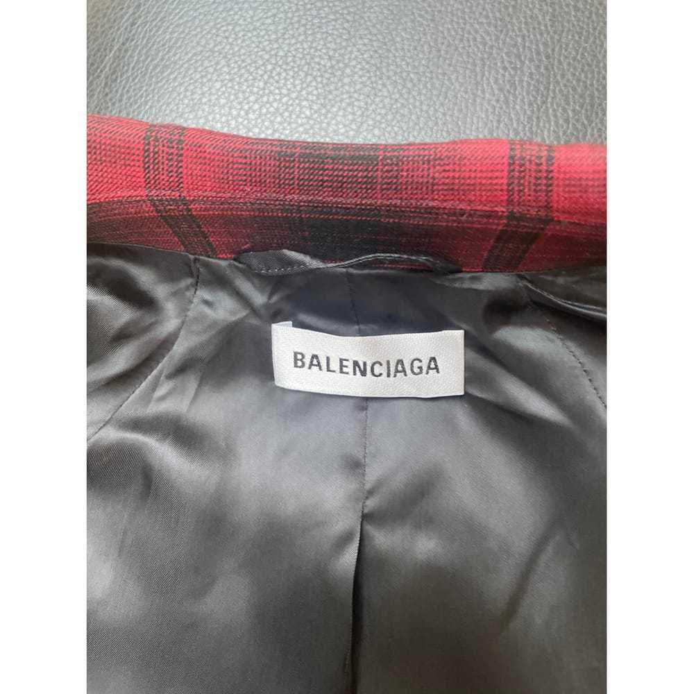 Balenciaga Hourglass wool blazer - image 6