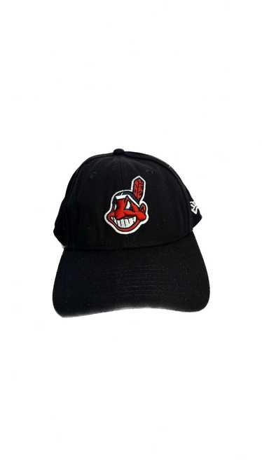 Vintage 1993 Cleveland Indians Final Game At Stadium Commemorative Strap￼  Hat