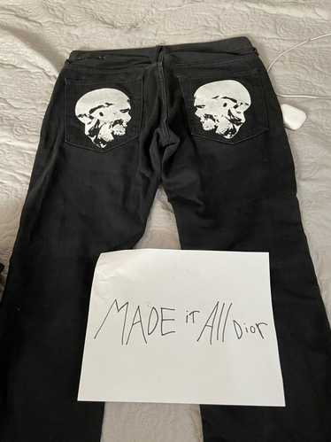 Skull Jeans by slik jeans