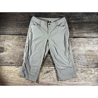 Kuhl Free Range Cargo Capri Pants Womens 12 Gray 6288 Hiking